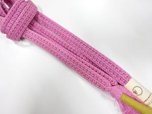 未使用品　正絹　手組帯締め